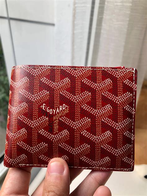 goyard wallet mens|goyard wallet men's price.